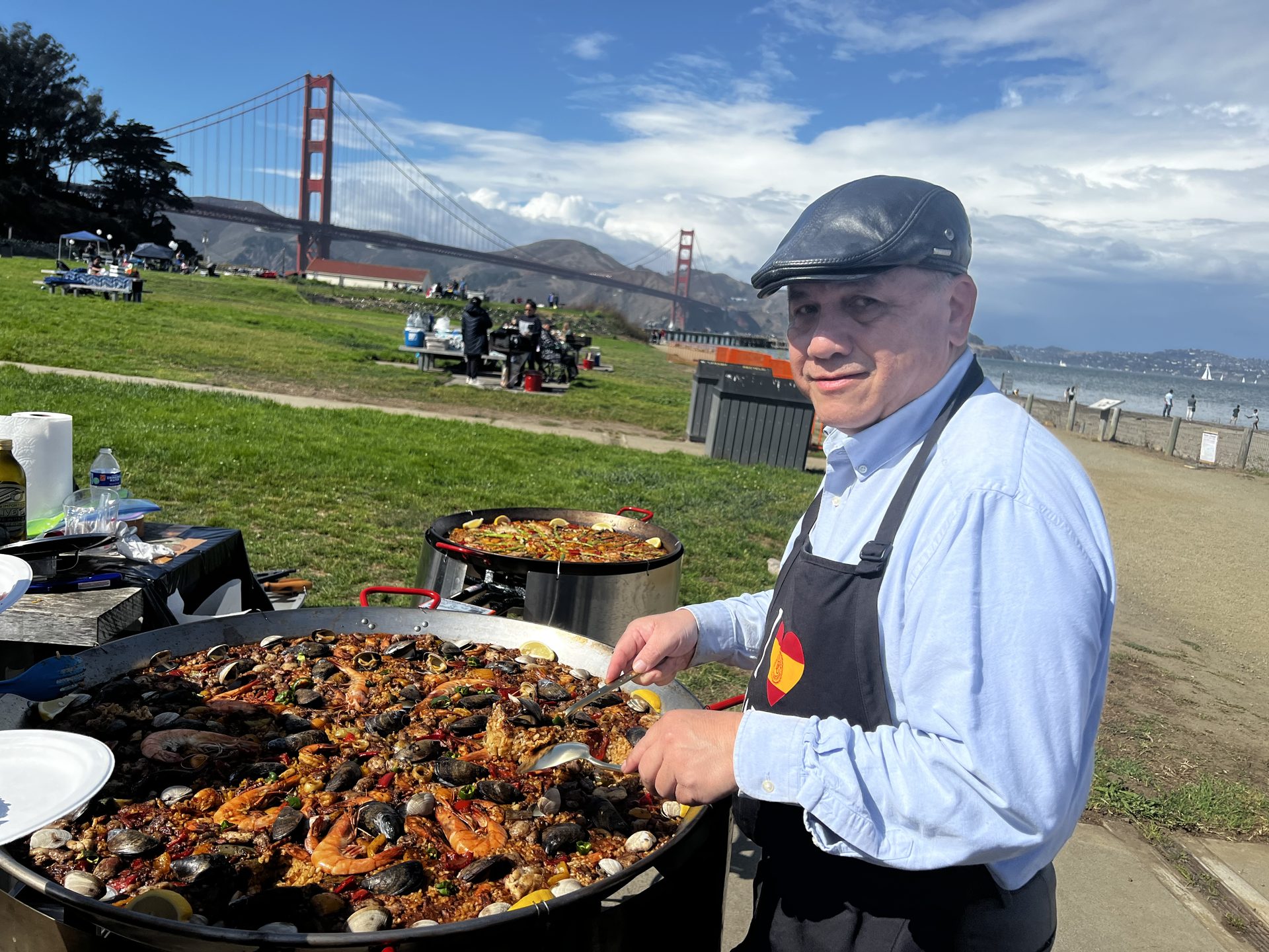 Private party paella catering
